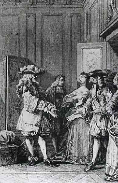 Illustration from LImpromptu de Versailles - view 1