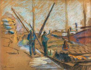 Quai De Seine by Armand Guillaumin