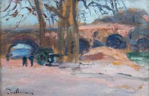 Quais De Seine A Paris by Armand Guillaumin