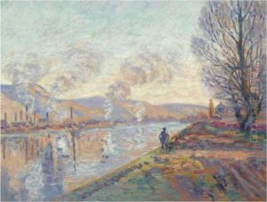Le Seine En Amont De Rouen