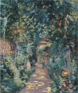 Jardin A Pontcharra by Armand Guillaumin