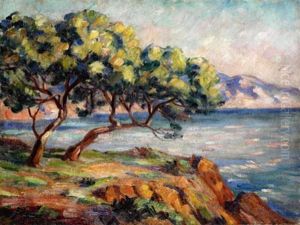Paysage D'agay by Armand Guillaumin