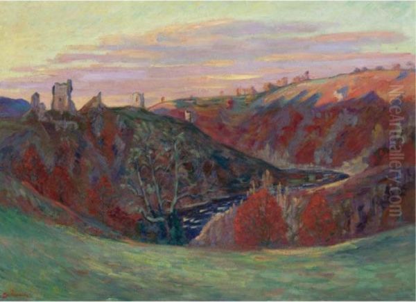 Les Ruines Du Chteau De Crozant - view 1