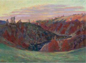 Les Ruines Du Chteau De Crozant