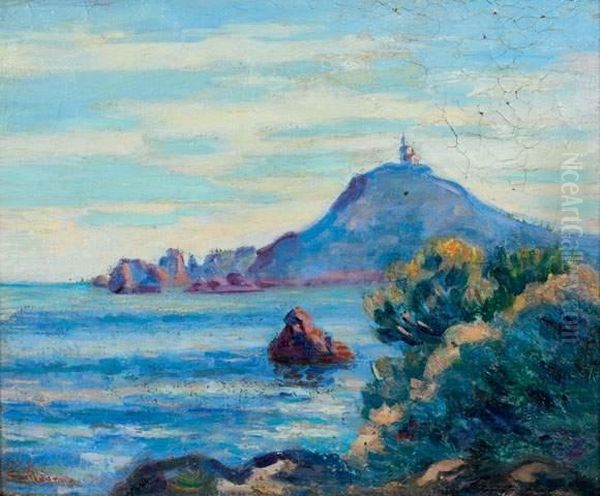 Huile Sur Toile, Signee En Bas A Gauche - view 1