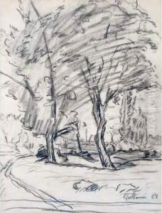 Les Arbres by Armand Guillaumin