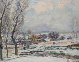 L'hiver A Crozant by Armand Guillaumin