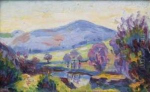 Paysage De La Creuze by Armand Guillaumin
