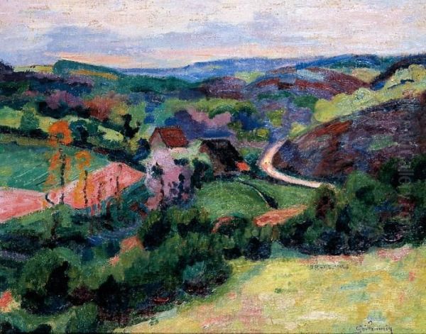 Paysage De Creuse A Charrault - view 1