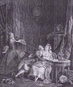 The Surprise by Jean-Michel Moreau