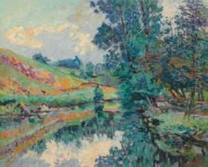 Paysage De La Creuse, L'ecluse Bouchardon by Armand Guillaumin