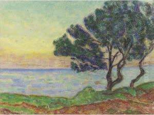 Au Bord De La Mer by Armand Guillaumin