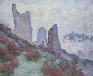 Les Ruines Du Chateau De Crozant by Armand Guillaumin