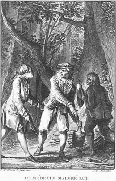 Illustration from The Doctor In Spite of Himself - view 1