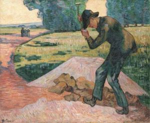 Le Casseur De Pierre by Armand Guillaumin