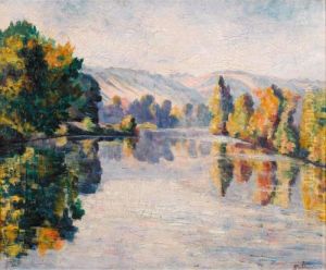 La Creuse En Automne by Armand Guillaumin