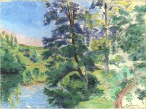 Paysage De La Creuse by Armand Guillaumin
