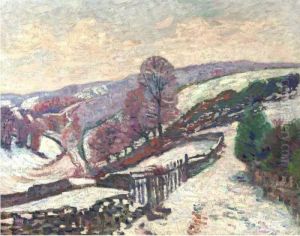Petite Neige Dans La Creuse by Armand Guillaumin