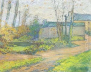 Paysage Avec Petites Maisons Paysage Avec Petites Maisons
