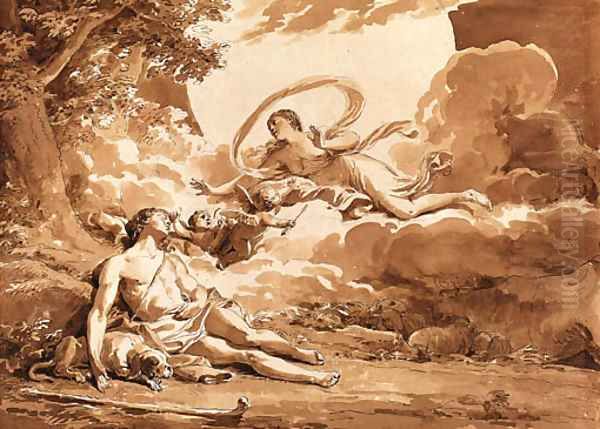 Diana and Endymion - view 1