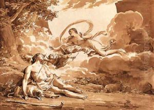 Diana and Endymion by Jean-Michel Moreau