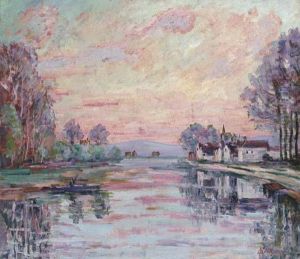 La Seine A Samois by Armand Guillaumin