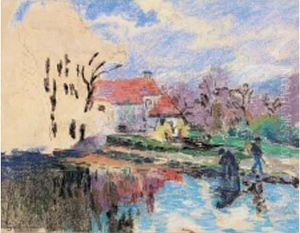 Paysage De Crozant, Circa 1905 by Armand Guillaumin