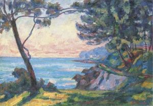 La Cote De L'esterel by Armand Guillaumin