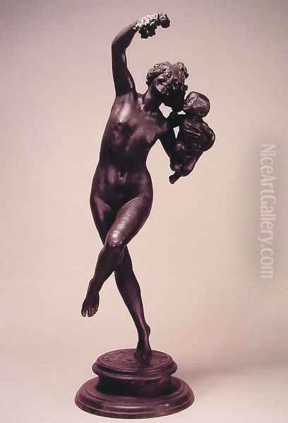 Bacchante and Infant Faun - view 1