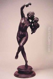 Bacchante and Infant Faun by Frederick William MacMonnies