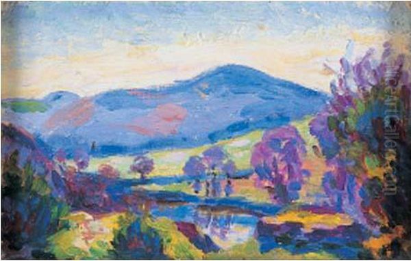 Barrage De Genetin, Circa 1912 - view 1