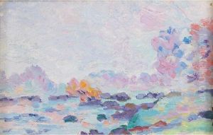 Le Barrage De Genetin by Armand Guillaumin