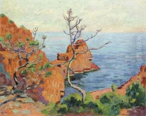 Rochers Au Trayas by Armand Guillaumin
