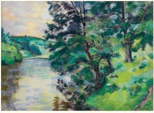 Les Bords De La Creuse by Armand Guillaumin