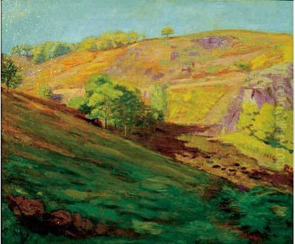 Paysage De La Creuse, Vers 1908 - view 1