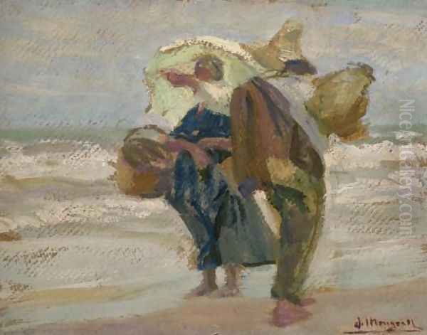 Couple on the Beach (Pareja en la playa) - view 1
