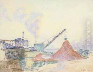 Paris, Les Quais De Seine, 1888. by Armand Guillaumin