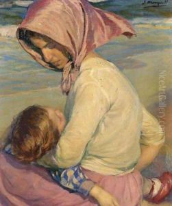 Mother and Child (Madre e hija) by Jose Mongrell Torrent