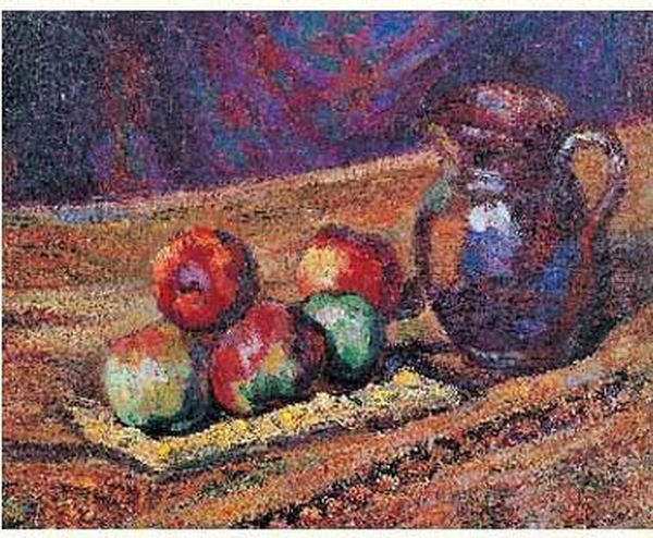 Nature Morte Aux Pommes Et Au Pichet - view 1