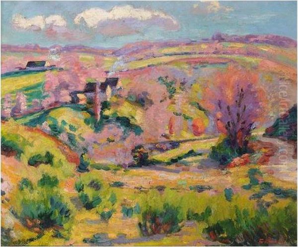 Paysage De La Creuse A Printemps - view 1