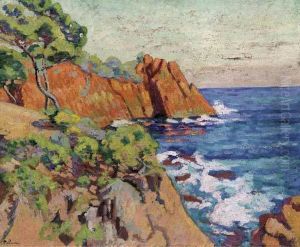 Rochers Au Bord De La Mer A Agay Rochers Au Bord De La Mer A Agay