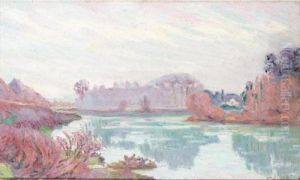Bords De La Marne, En Hiver by Armand Guillaumin