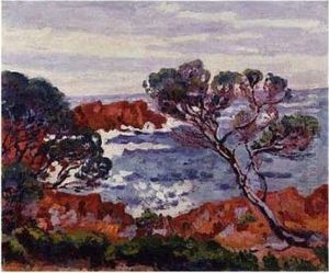 Agay, Les Rochers Rouges by Armand Guillaumin