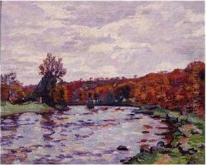 Le Barrage De Genetin by Armand Guillaumin