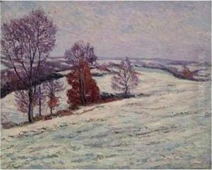 Le Neige A Crozant by Armand Guillaumin