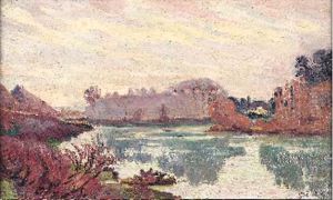 Bords De La Marne, 1892.
