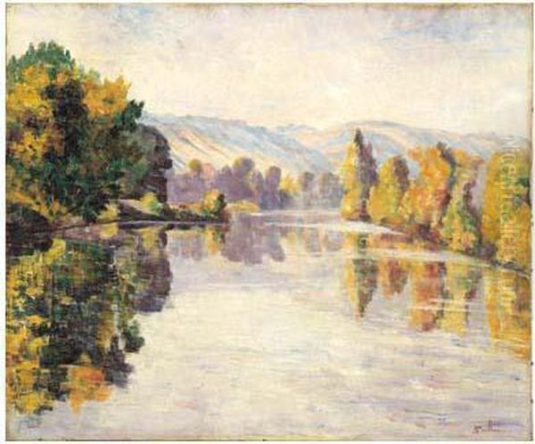 Huile Sur Toile, Signee En Bas A Droite - view 1
