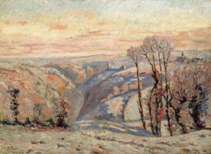 Le Village De Crozant by Armand Guillaumin
