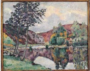 Paysage En Limousin. by Armand Guillaumin
