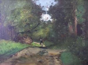 Paysanne Sur Le Chemin by Jean Baptiste Antoine Guillemet